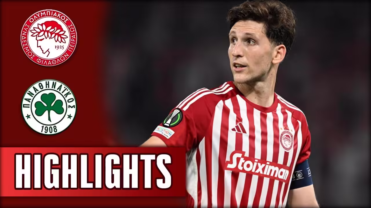 Ολυμπιακός Παναθηναϊκός 0 - 1 | Highlights - Stoiximan Super League - 8/2/26
