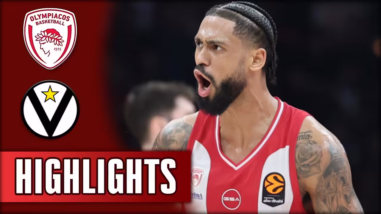 Ολυμπιακός Βίρτους Μπολόνια 109-77 Highlights